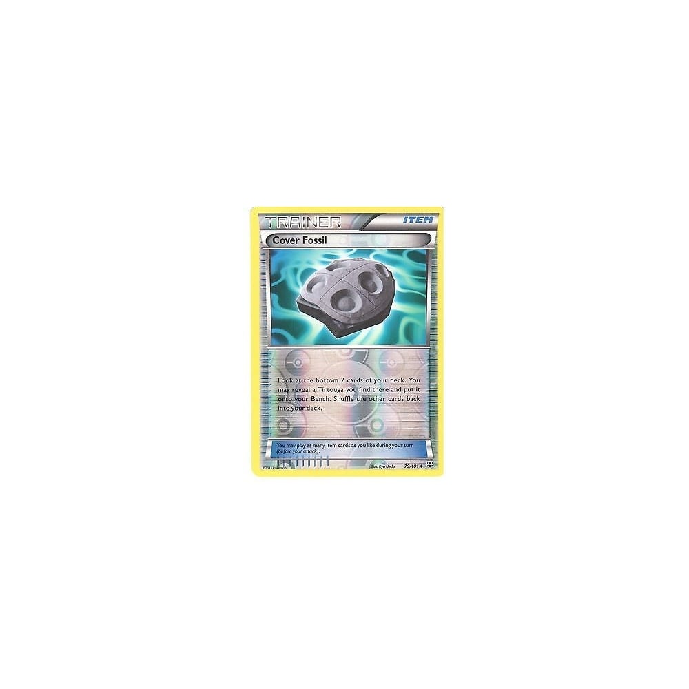 Pokemon Trading Card Game 79/101 Cover Fossil | Uncommon Reverse Holo |  BW-10 Plasma Blast - Trading Card Games from Hills Cards UK