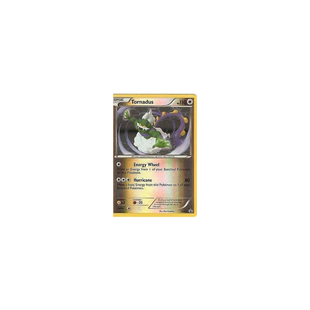 Pokemon Trading Card Game Bw42 Tornadus Rare Reverse Holo Bw 01 Black And White Trading Card 