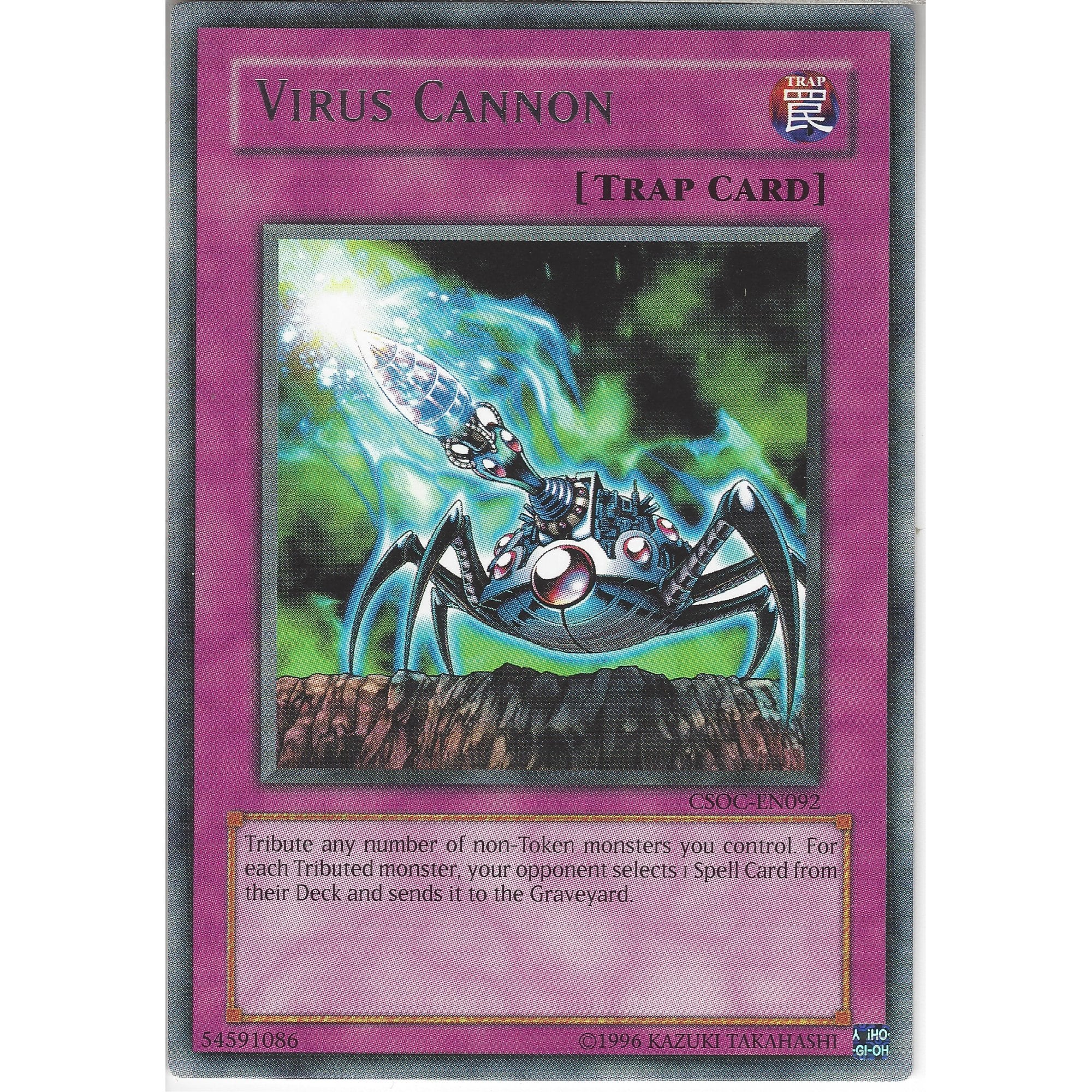 Yu-Gi-Oh! Trading Card Game CSOC-EN092 Virus Cannon | Unlimited