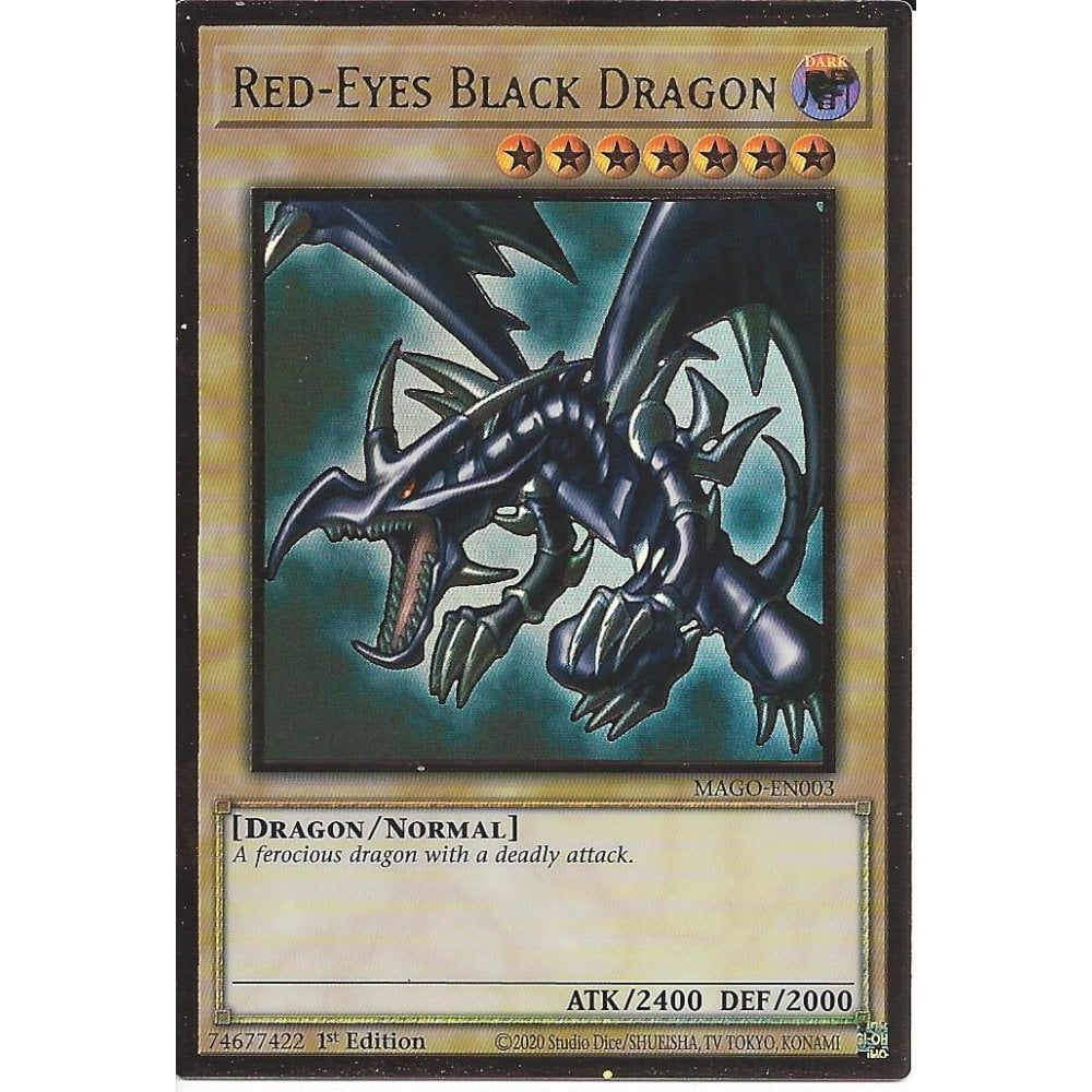 Yu-Gi-Oh! Trading Card Game MAGO-EN003 Red-Eyes Black Dragon | 1st