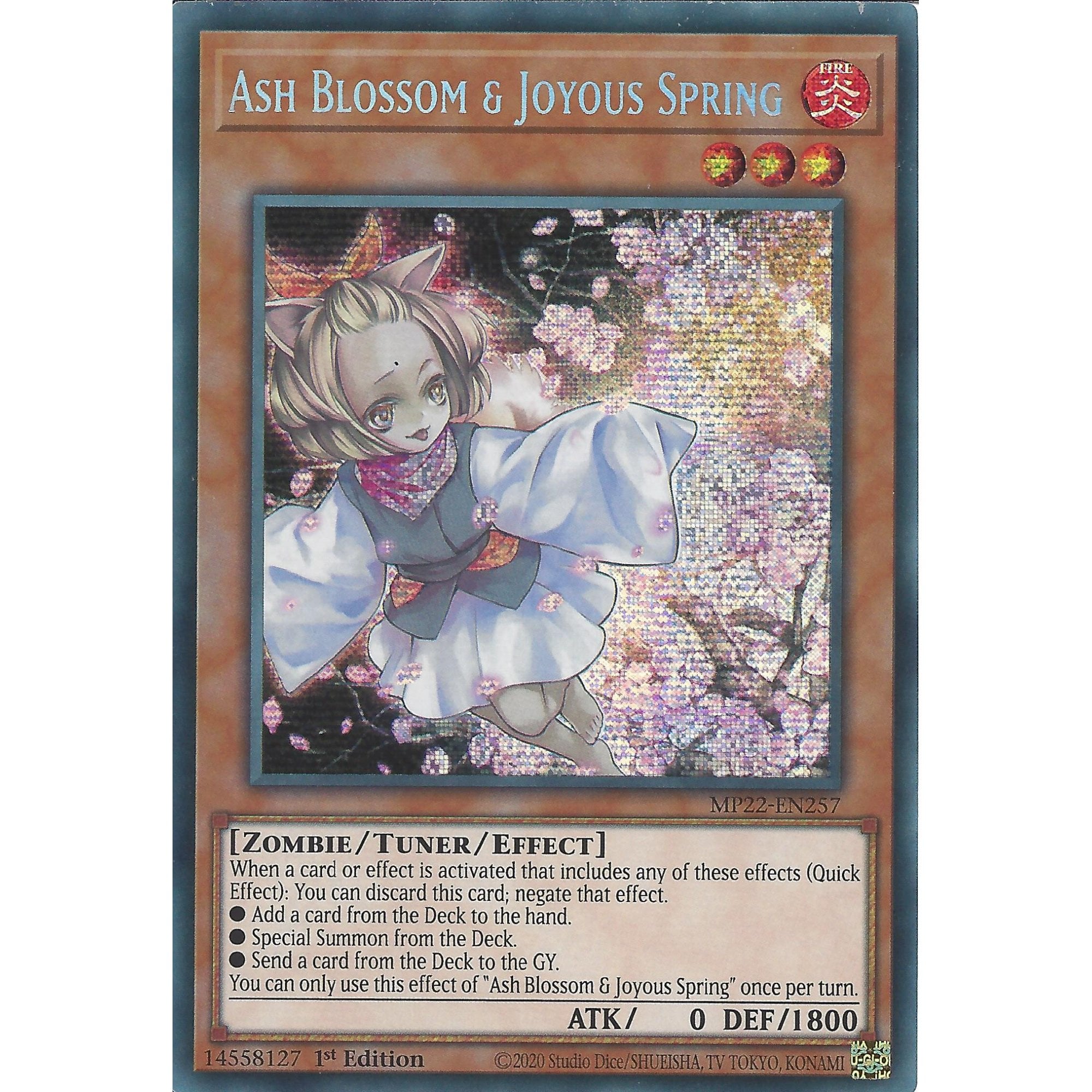 Yu-Gi-Oh! Trading Card Game MP22-EN257 Ash Blossom & Joyous Spring