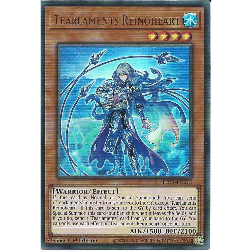 Yu-Gi-Oh! Trading Card Game POTE-EN015 Tearlaments Reinoheart